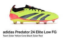 IF5441 Men s Size 8 adidas Predator Elite FG Soccer Cleats Energy Citrus Pack