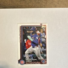 Topps Kevin Alcantara #US128 Chicago Cubs 2024 Rookie Debut Baseball Card