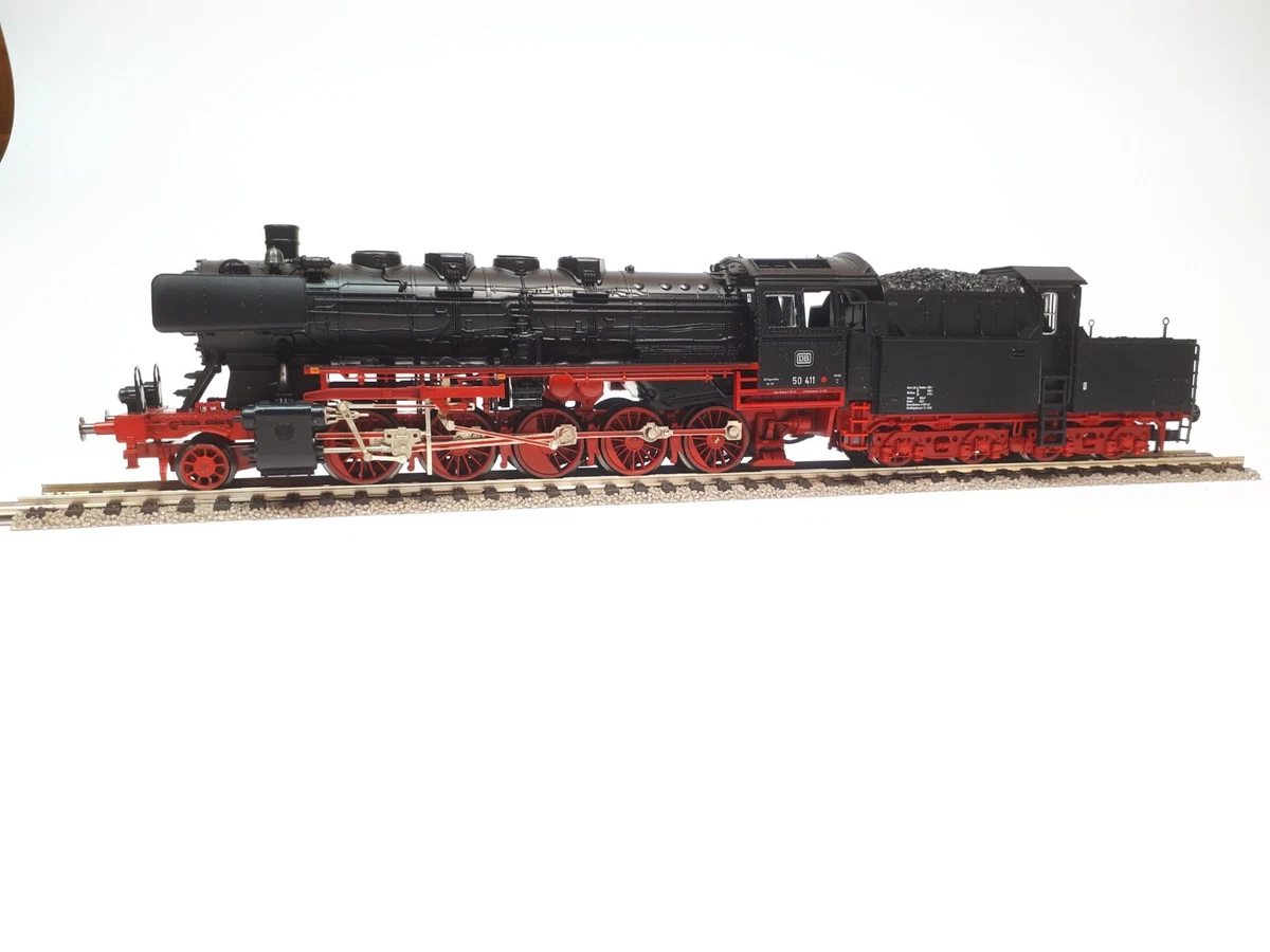 BR 50 Fleischmann H0; DC; Epoche 3; Schlepptender-Güterzuglok; mit Licht; in OVP