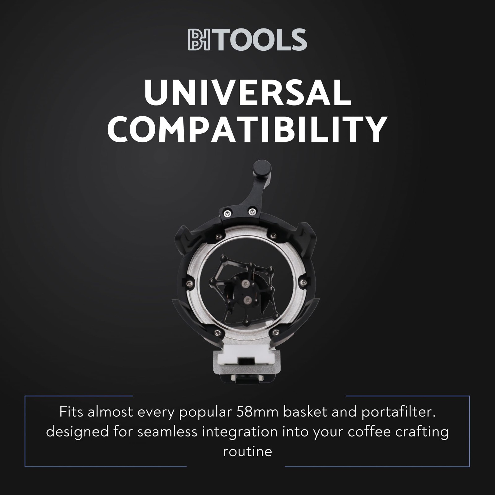 AutoComb, Espresso WDT Distribution Tool, 12 Needle Espresso Stirrer, Adjusta...