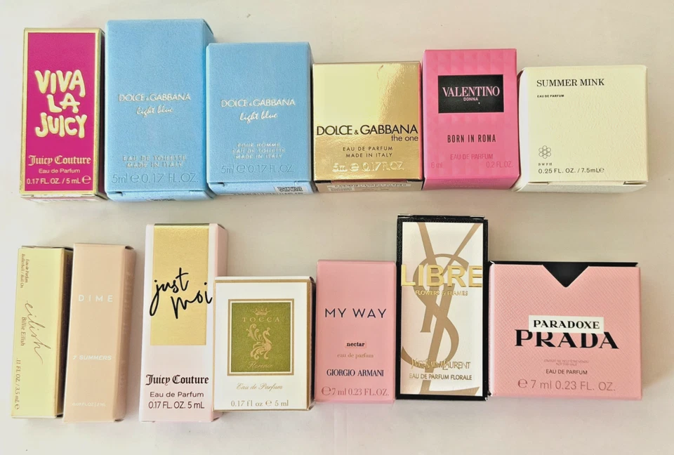 Mini perfume de viaje de diseñador de alta gama para mujer - Elige aroma y envío combinado Foto 3 de 4