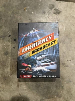 EMERGENCY BROADCAST Game Tile Placement Strategy Board Game