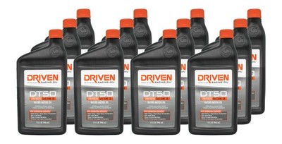 DRIVEN RACING OIL Motor Oil - DT50 - 10W50 - Synthetic - 1 qt Bottle - Set of 12
