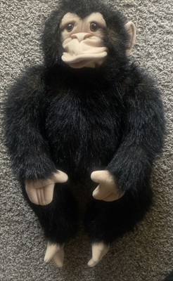 Folkmanis Chimpanzee Monkey 22'' Plush Stuffed Animal Hand Puppet