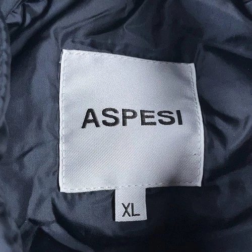 Aspesi Vest Mens XL Jil Nylon Puffer Lightweight Water Repellant Full Zip image 2