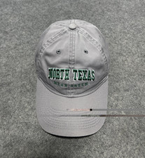 CLEANED Hat Cap University Of North Texas Mean Green Strapback Gray Legacy