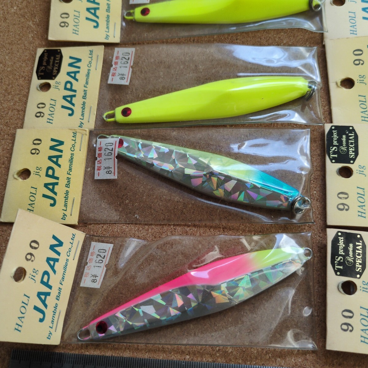 C-11578 J-5 Rumble Bait Haori Jig 90g 10-piece set TS Special Colors Metal Jig, - Image 4