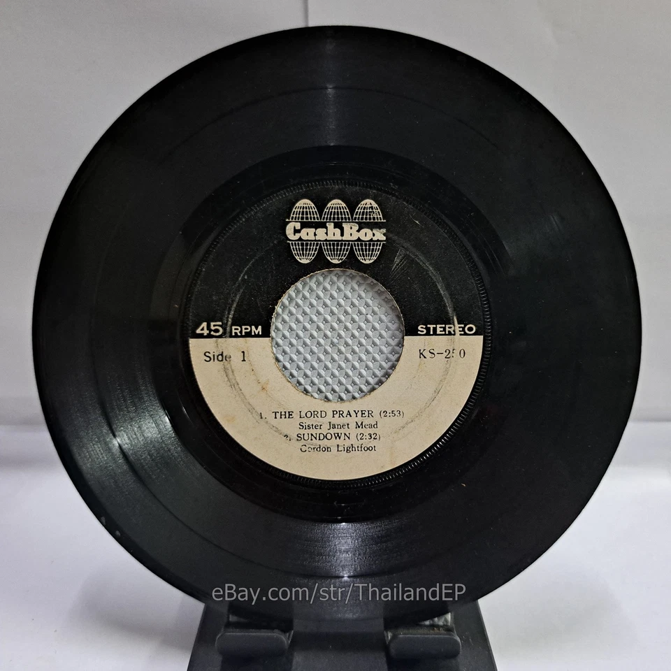 PAUL MCCARTNEY & WINGS /BAND ON THE RUN /ABBA /WATERLOO THAI EP 7" THAILAND - Image 3 of 4