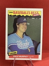 1986 Fleer Baseball's Best Sluggers vs. Pitchers - Dale Murphy #24