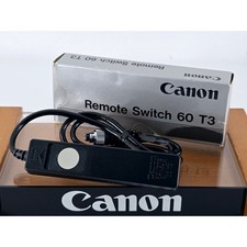 Unused Canon Remote Switch 60 T3 for for EOS-1 1N HS RS EOS-5 From Japan