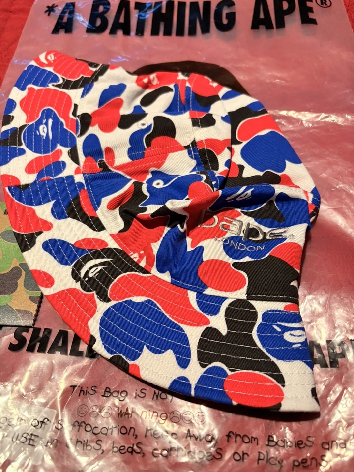 SS21 A BATHING APE Carhartt WIP camo bucket hat BAPE London exclusive M medium - Image 2 of 4
