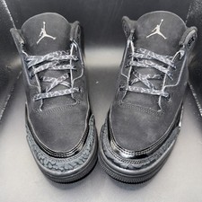 Size 3Y - Jordan 3 Retro Black Cat 2025 , DM0966-001, Clean, No Box, Good Cond