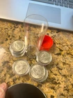 UNC Roll 1966-1967 Kennedy 40% Silver Half Dollars: 20 Coins w/ Light Toning