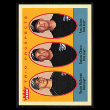 Dustin McGowan/Gustavo Chacin/Russ Adams Rookie #330 2005 Fleer Tradition Card