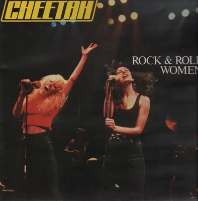Cheetah Rock & Roll Women GATEFOLD Epic Vinyl LP