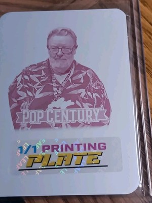 2025  Pop Century 1/1 Printing Plate Roger L. Jackson 