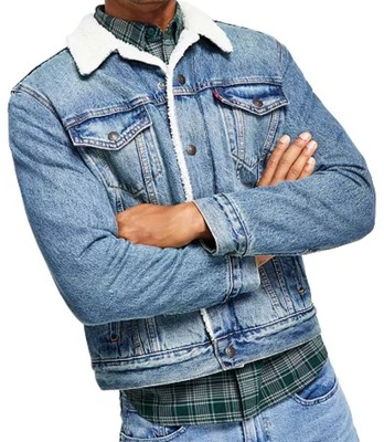 Levi's Sherpa Trucker Men's Jacket, Mays - Size XL