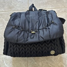 Happ Brand Levy Backpack Diaper Bag Black