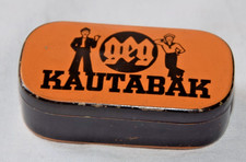 Kautabak Blechdose um 1920