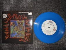 RED HOT CHILI PEPPERS LP 7" UNDER THE BRIDGE RARE BLUE VINYL 1994 NUMBERED UK NM