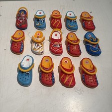 Lot of 14 McDonalds Mini Crocs Keychain Happy Meal Toys