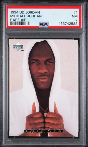 Michael Jordan #1 1994 Upper Deck MJ Rare Air card