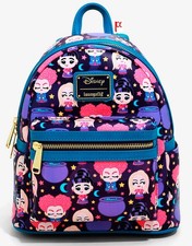 Loungefly Disney Hocus Pocus Sanderson Sisters Cauldron Moon Stars Mini Backpack
