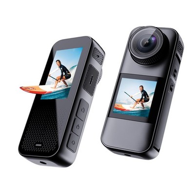 Sportkamera Dual Display 4K 60FPS Wasserdichte Kamera Touchscreen Camera Motorrad