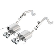 Borla 11881 Atak Stainless Axle Back Exhaust Kit For 2014-19 Corvette C7 6.2l V8