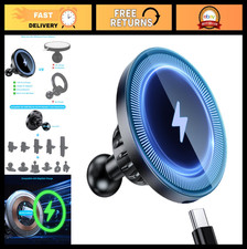 Magnetic Wireless Charging Phone Holder with 1" Ball Mount for MagSafe  RAM Com