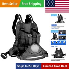 Adjustable Harness, Prevent Passengers from Falling for ATV,Snowmobile,Black