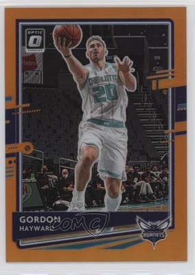 2020-21 Panini Donruss Optic Orange Prizm 40/199 Gordon Hayward #140 0q3