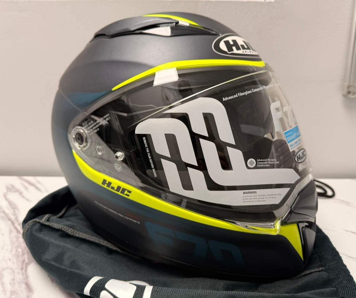 HJC F70 Feron Helmet Size Medium with HJC10 (0880103305) | eBay