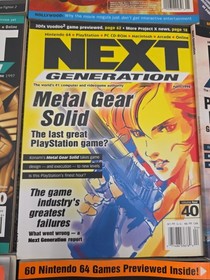 Next Generation Magazine Lot 10 Issues Sega PlayStation N64 Dreamcast 1990s
