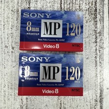 Sony 8mm MP 8mm Video Cassette Tape - 120 min 2-Pack 
