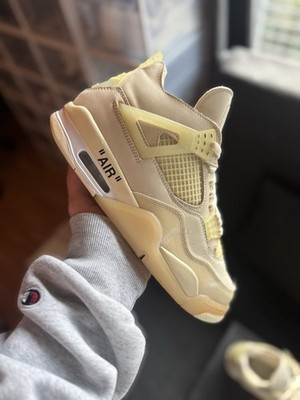 Jordan 4 Off-White Sail   42