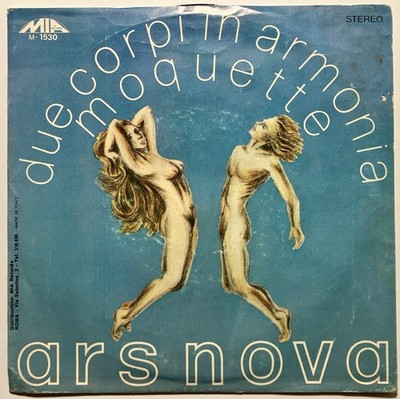 Ars Nova 45 Runden Due Corpi In Harmonia / Armonia Mia Records M 1530 Italien 1978