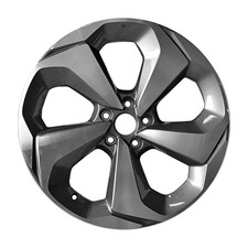 19x8.5 5 Spoke Refurbished Aluminum Wheel Machined And Painted Gray 560-64126 19x8.5 5 Spoke Refurbished Aluminum Wheel Machined And Painted Gray 560-64126