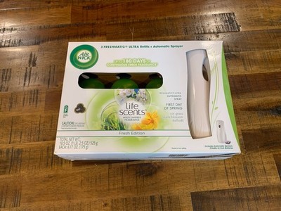 Air Wick FRESHMATIC Ultra Automatic Spray Kit first day of spring 3 scents