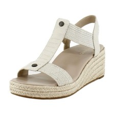 Vionic Calera Womens Sandals Cream Snake Leather/Fabric