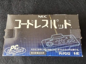 NEC PC Engine Cordless Pad(PI-PD12) w/Box set、Working-f0503-2