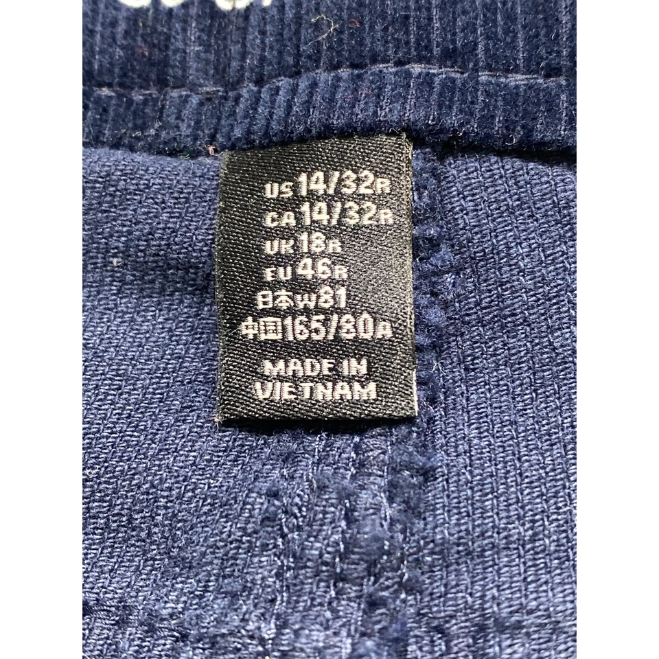 GAP Baby Boot Pana Pantalones Mujer’s Talla 14 32 R Bolsillo Azul 70’s Western Boho Foto 4 de 4