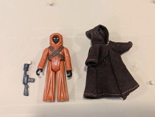 Vintage Star Wars Jawa Complete & Original Action Figure Hong Kong COO Kenner