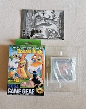 LUCKY DIME CAPER DONALD DUCK SEGA GAME GEAR COMPLETE IN BOX VG CONDITION