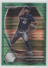 2021 Panini Prizm Draft Picks Green Pulsar Prizm Irving Carter #PDP152 w5b