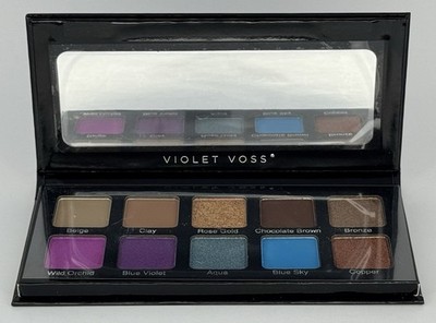 Violet Voss Essentials 2 Eyeshadow Palette Pro Series 10 Color NIB
