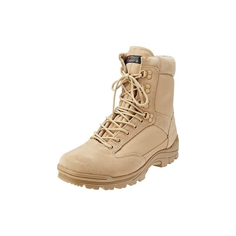 Chaussures de Combat Homme Mil-Tec 12822104 Randonnée Militaire Kaki 44