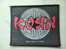 KORN  PATCH  Original 2000 Vintage Red Logo A...