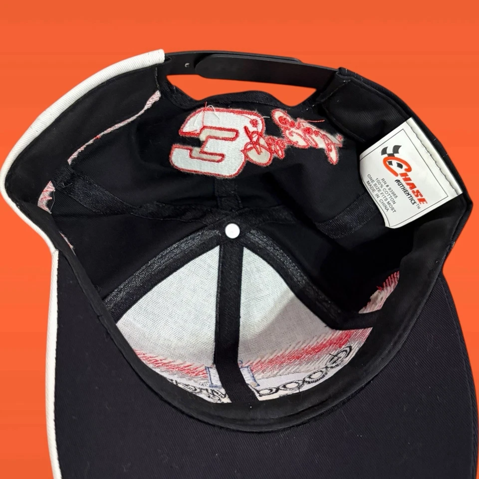 Gorra Dale Earnhardt Sr #3 Snapback 500 GM 2001 Daytona GoodWrench Service Plus Foto 4 de 4