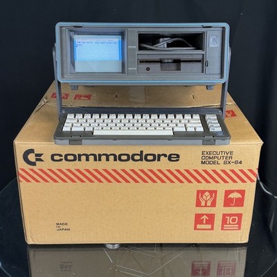 Commodore SX-64 Computer *WORKING* + original BOX